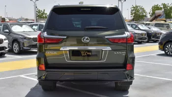 LEXUS LX 570 S 2021 MODEL YEAR GREEN COLOR