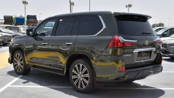 LEXUS LX 570 S 2021 MODEL YEAR GREEN COLOR