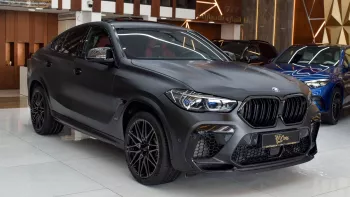 BMW X6M COMPETITION 2023 MODEL YEAR BLACK COLOR EXTERIOR