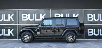 Jeep Wrangler Unlimited Sahara 2019 Model Year Black Color AED 2,100 M/P