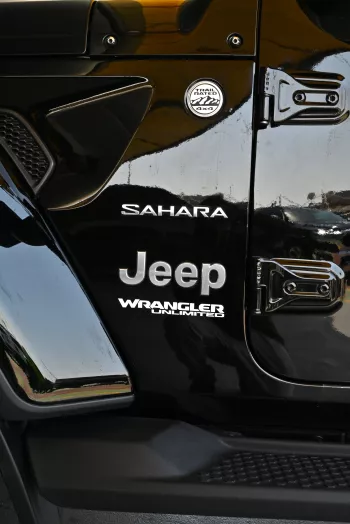 Jeep Wrangler Unlimited Sahara 2019 Model Year Black Color AED 2,100 M/P