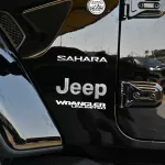Jeep Wrangler Unlimited Sahara 2019 Model Year Black Color AED 2,100 M/P - Thumbnail 9