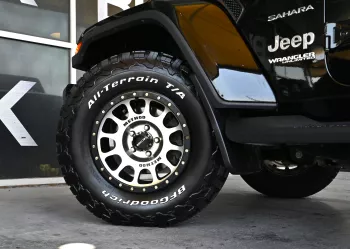 Jeep Wrangler Unlimited Sahara 2019 Model Year Black Color AED 2,100 M/P