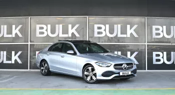 Mercedes Benz C 200 2022 Model Year Silver Color Under Warranty  AED 3,776 M/P