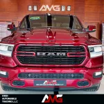 DODGE RAM LARAMIR SPORT 4X4 2020 MODEL YEAR RED COLOR - Thumbnail 1