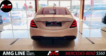 Mercedes-Benz S Class S560L AMG Line 2019 Model Year White Color