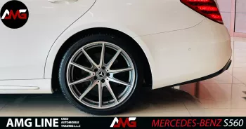 Mercedes-Benz S Class S560L AMG Line 2019 Model Year White Color