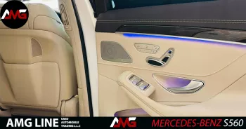 Mercedes-Benz S Class S560L AMG Line 2019 Model Year White Color