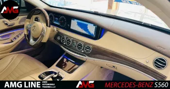 Mercedes-Benz S Class S560L AMG Line 2019 Model Year White Color