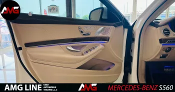 Mercedes-Benz S Class S560L AMG Line 2019 Model Year White Color