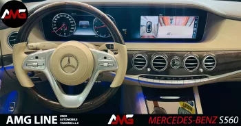 Mercedes-Benz S Class S560L AMG Line 2019 Model Year White Color