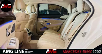 Mercedes-Benz S Class S560L AMG Line 2019 Model Year White Color
