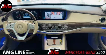 Mercedes-Benz S Class S560L AMG Line 2019 Model Year White Color