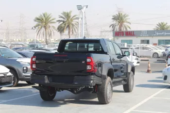TOYOTA HILUX GR SPORT 4.0L PETROL 4WD 2024 MODEL YEAR BLACK COLOR