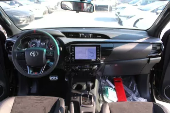 TOYOTA HILUX GR SPORT 4.0L PETROL 4WD 2024 MODEL YEAR BLACK COLOR