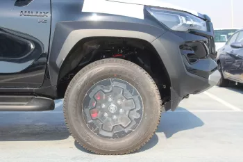 TOYOTA HILUX GR SPORT 4.0L PETROL 4WD 2024 MODEL YEAR BLACK COLOR