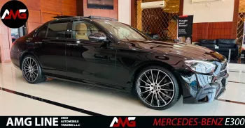 MERCEDES BENZ E CLASS 300 AMG LINE NIGHT EDITION 2023 MODEL YEAR