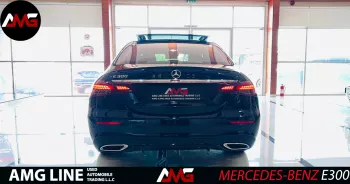 MERCEDES BENZ E CLASS 300 AMG LINE NIGHT EDITION 2023 MODEL YEAR