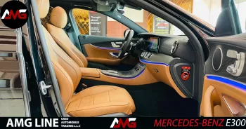 MERCEDES BENZ E CLASS 300 AMG LINE NIGHT EDITION 2023 MODEL YEAR