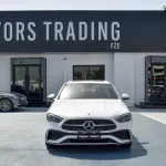 Mercedes-Benz C Class C200 White Color 2022 Model Year - Thumbnail 3
