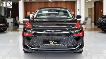 TOYOTA CROWN HYBRID AL FUTTAIM WARRANTY 2023 MODEL YEAR RED COLOR