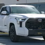 TOYOTA TUNDRA SR5 TRD 4X4 SPORT 2023 MODEL YEAR WHITE COLOR - Thumbnail 1