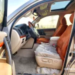 Toyota Land Cruiser GXR Petrol 2014 Model Year Gold Color Exterior - Thumbnail 7