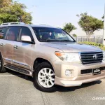 Toyota Land Cruiser GXR Petrol 2014 Model Year Gold Color Exterior - Thumbnail 3