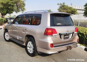 Toyota Land Cruiser GXR Petrol 2014 Model Year Gold Color Exterior