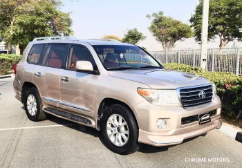 Toyota Land Cruiser GXR Petrol 2014 Model Year Gold Color Exterior