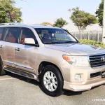 Toyota Land Cruiser GXR Petrol 2014 Model Year Gold Color Exterior - Thumbnail 5