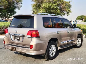 Toyota Land Cruiser GXR Petrol 2014 Model Year Gold Color Exterior