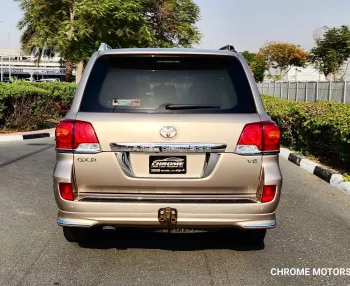 Toyota Land Cruiser GXR Petrol 2014 Model Year Gold Color Exterior