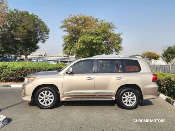 Toyota Land Cruiser GXR Petrol 2014 Model Year Gold Color Exterior