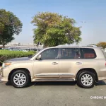 Toyota Land Cruiser GXR Petrol 2014 Model Year Gold Color Exterior - Thumbnail 15