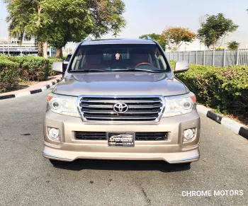 Toyota Land Cruiser GXR Petrol 2014 Model Year Gold Color Exterior