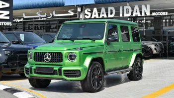 MERCEDES-BENZ G63 FULL OPTION 2024 MODEL YEAR GREEN COLOR