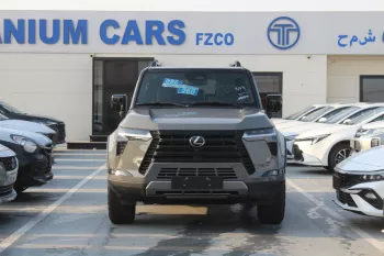 LEXUS GX550 OVERTRAIL 3.5L PETROL 4WD 2024 MODEL YEAR GRAY COLOR