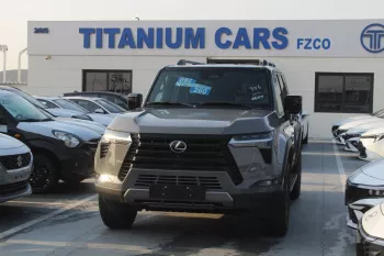LEXUS GX550 OVERTRAIL 3.5L PETROL 4WD 2024 MODEL YEAR GRAY COLOR