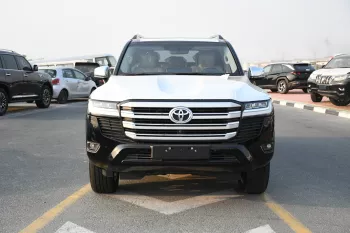 Toyota Land Cruiser VX 3.5L V6 2024 Model Year Black Color (European Spec)