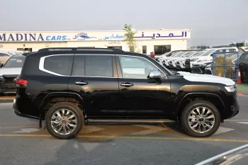 Toyota Land Cruiser VX 3.5L V6 2024 Model Year Black Color (European Spec)