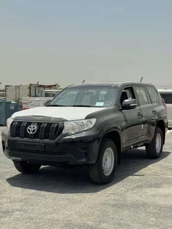 TOYOTA PRADO 150 TX 2.7L PETROL 4WD 2023 MODEL YEAR BLACK COLOR