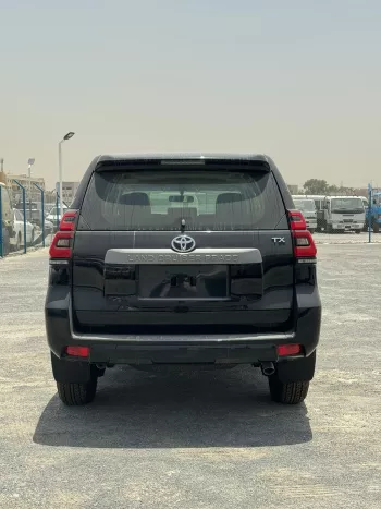 TOYOTA PRADO 150 TX 2.7L PETROL 4WD 2023 MODEL YEAR BLACK COLOR