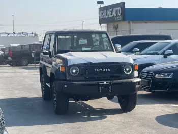 TOYOTA LAND CRUISER HARDTOP 4.0L PETROL 4WD 2024 MODEL YEAR GRAY COLOR