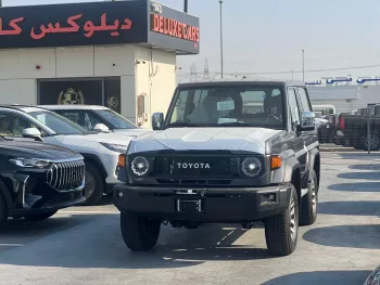 TOYOTA LAND CRUISER HARDTOP 4.0L PETROL 4WD 2024 MODEL YEAR GRAY COLOR