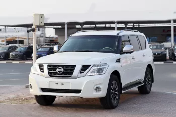 Nissan Patrol 4.6L 2015 Model Year Platinum White Color Petrol