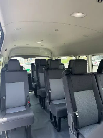 TOYOTA HIACE 3.5L PETROL 13 SEATER AUTOMATIC  2024 MODEL YEAR