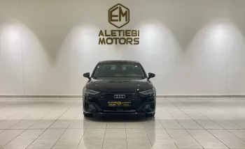 AUDI A3 2023 MODEL YEAR  KM19,000 BLACK COLOR GCC SPECS
