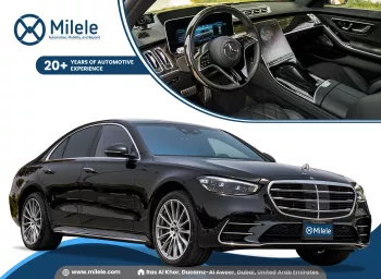 MERCEDES-BENZ S CLASS S580 4.0L PETROL 2022 MODEL YEAR BLACK COLOR