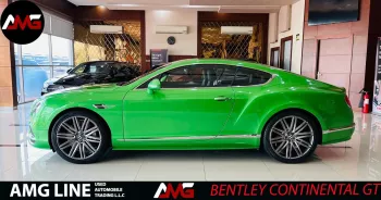 BENTLEY CONTINENTAL GT SPEED 2016 MODEL YEAR GREEN COLOR EXTERIOR